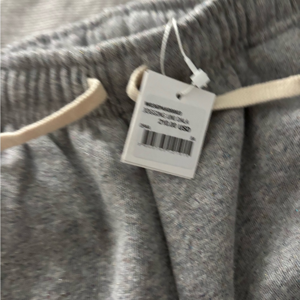 Bonpoint Gray Jogging Pants with Drawstring